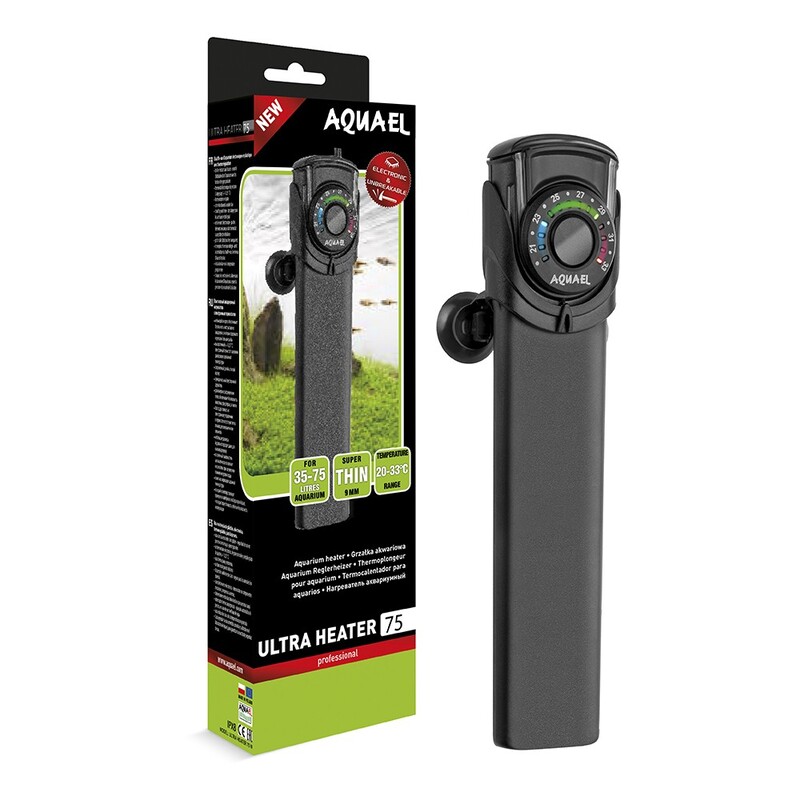 ПР0048748 Нагреватель ULTRA HEATER 75W для аквариума 35 - 75 л (пластиковый, регулируемый) AQUAEL  - Вид №2