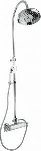 Душевая стойка с термостатическим смесителем, верхним и ручным душем CEZARES GOLF-CD-T-01