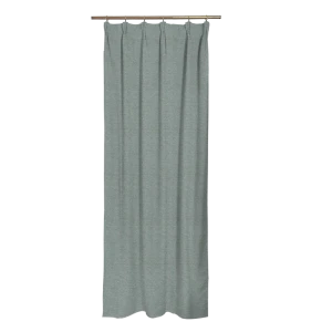 Штора на ленте Navia 160x280 см цвет зелёный 83407006 STLM-2204099