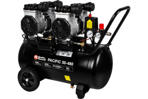 Компрессор поршневой безмасляный Quattro Elementi PACIFIC 50-480 9014350