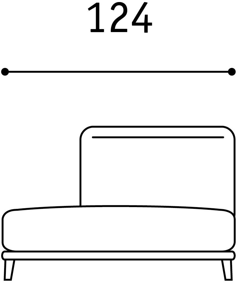 Febal Casa Съемный тканевый диван с подголовником sun-id-1358754 - Вид №14