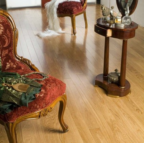 Паркетная доска Coswick Бражированная 127мм Шелковое Масло Дуб Селект с брашью (Текстурированная) 600…2100х127 мм 11531201 - Вид №8