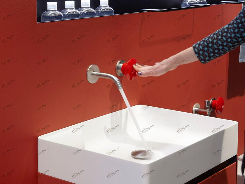 Antonio Lupi Design Смеситель для умывальника настенный на 2 отверстия Mayday Antoniolupi sun-id-1366905