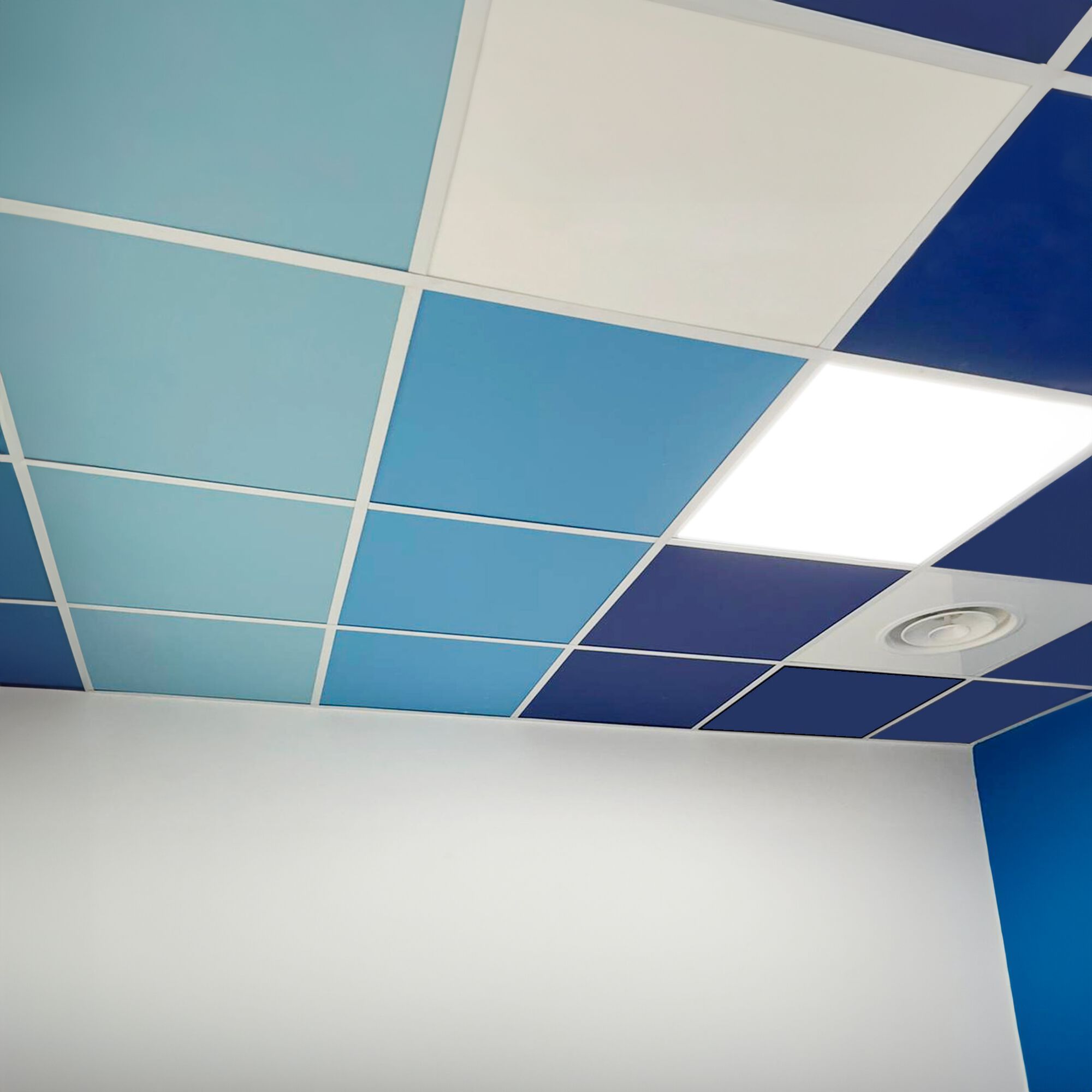 Звукопоглощающие панели из каменной ваты для подвесного потолка Sky-Tile® TESSUTI COLORATI ARCH-00153193 - Вид №1