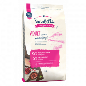 УТ0008948 Корм для кошек Adult с птицей сух. 2кг SANABELLE