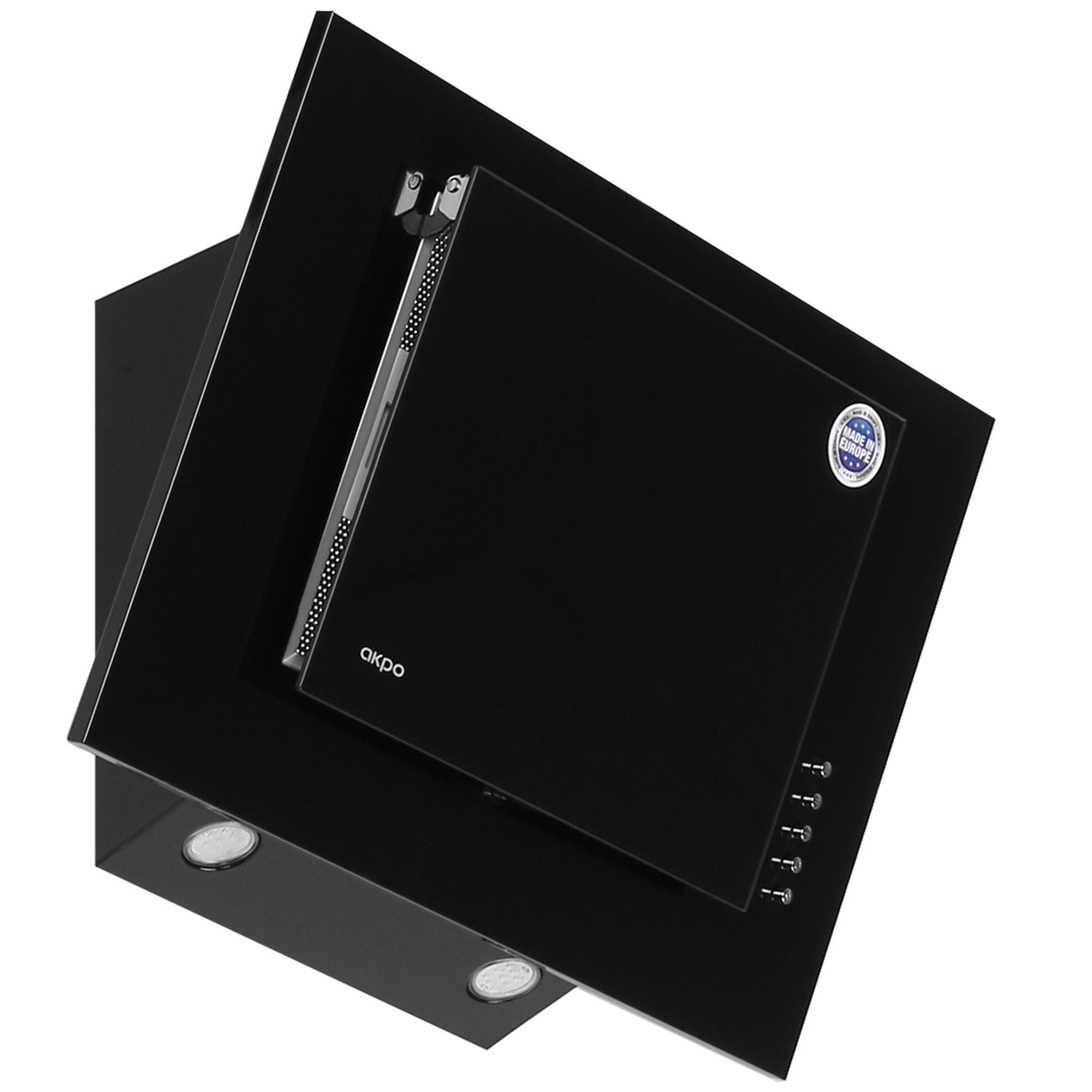 1217276 Вытяжка наклонная Akpo WK-4 Optima eco черный/черный STDN-0137542