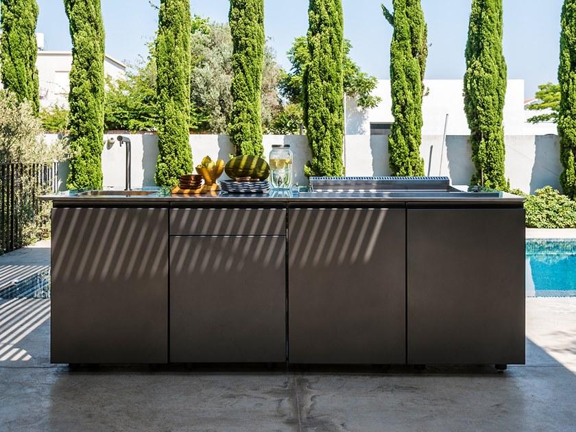 capocuòco Летняя кухня из алюминия с порошковым покрытием sun-id-1406490 - Вид №1