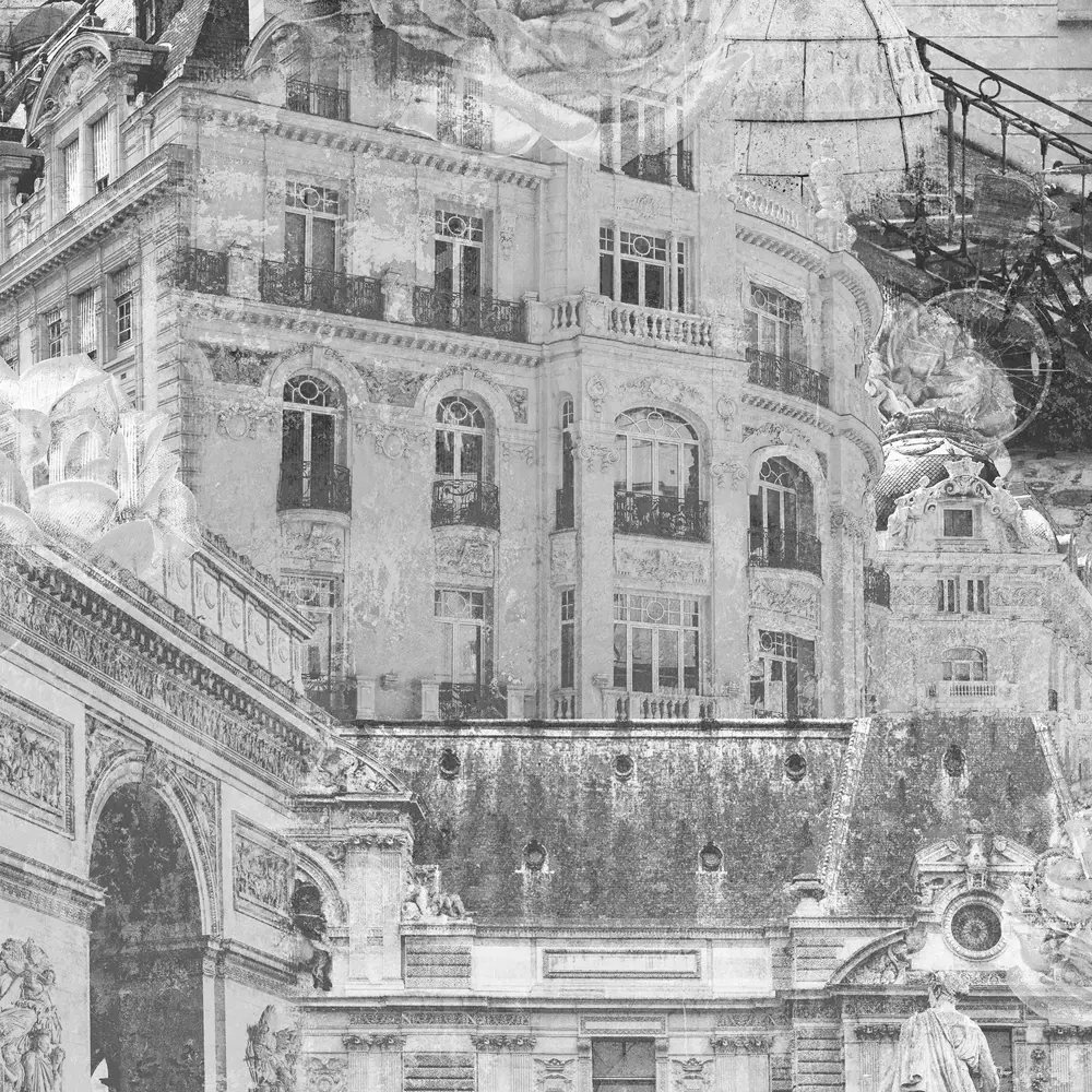 Обои флизелиновые Антураж Montmartre серые 1.06 м 168379-10 83719705 STLM-2152852 ANTURAGE - Вид №1