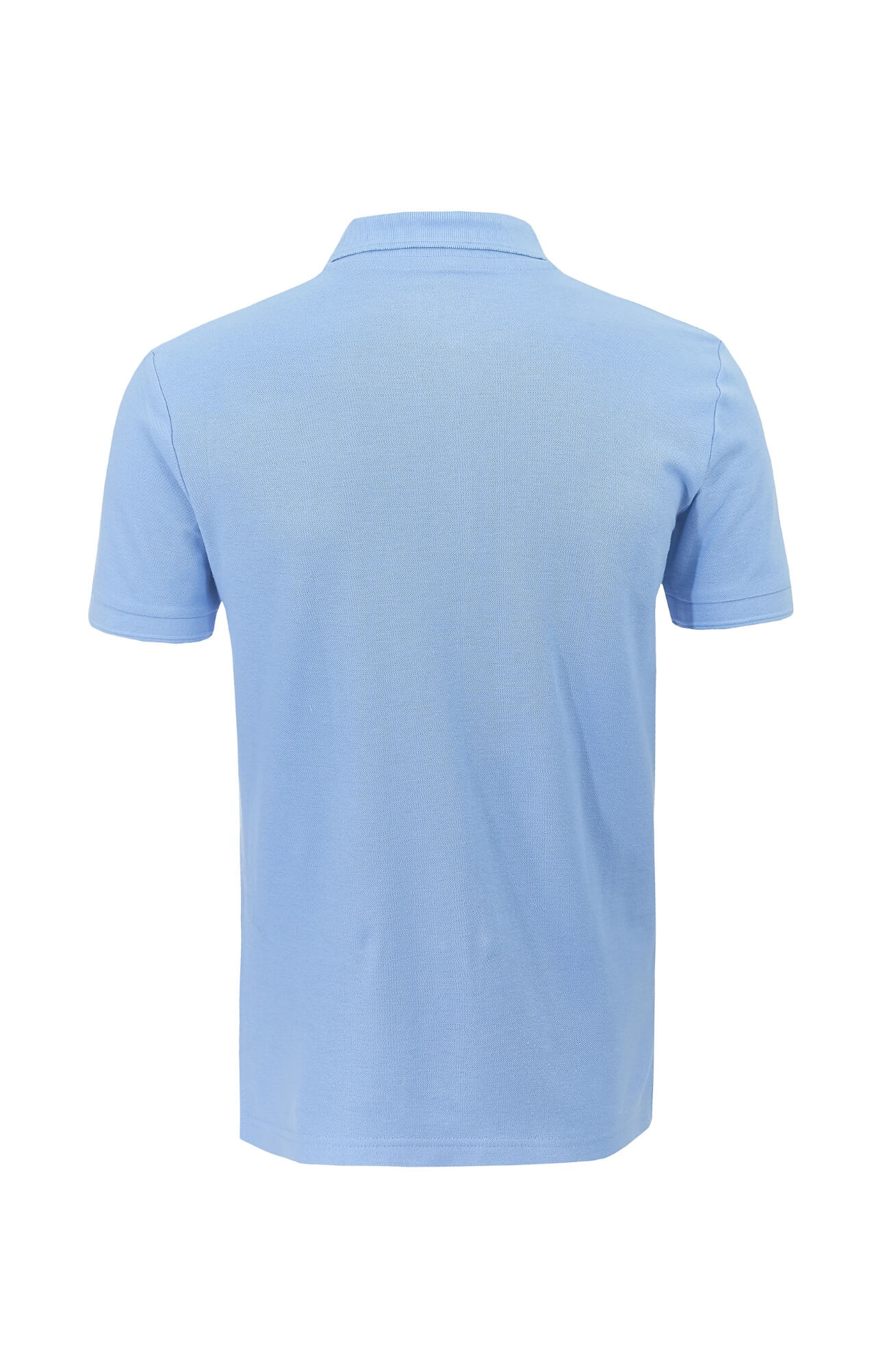 62213 Тенниска-поло мужская светло-голубая LUXE  Одежда для салонов красоты  размер S  - Вид №3
