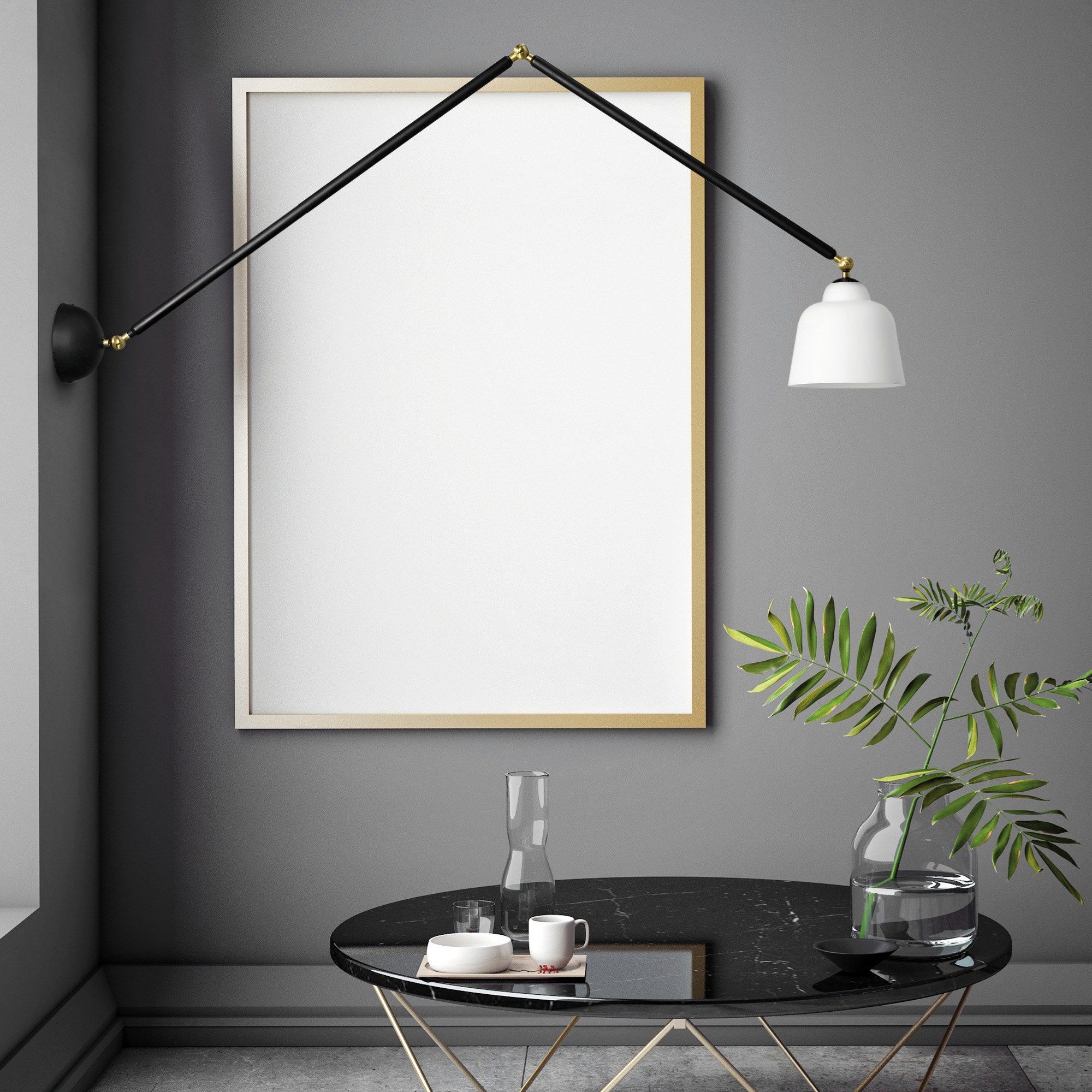 Металлический настенный светильник / потолочный светильник Miloox Neoretro ARCH-00016808 - Вид №2