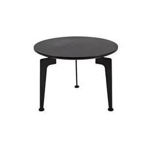 Столик Laser с черной столешницей, D45 см