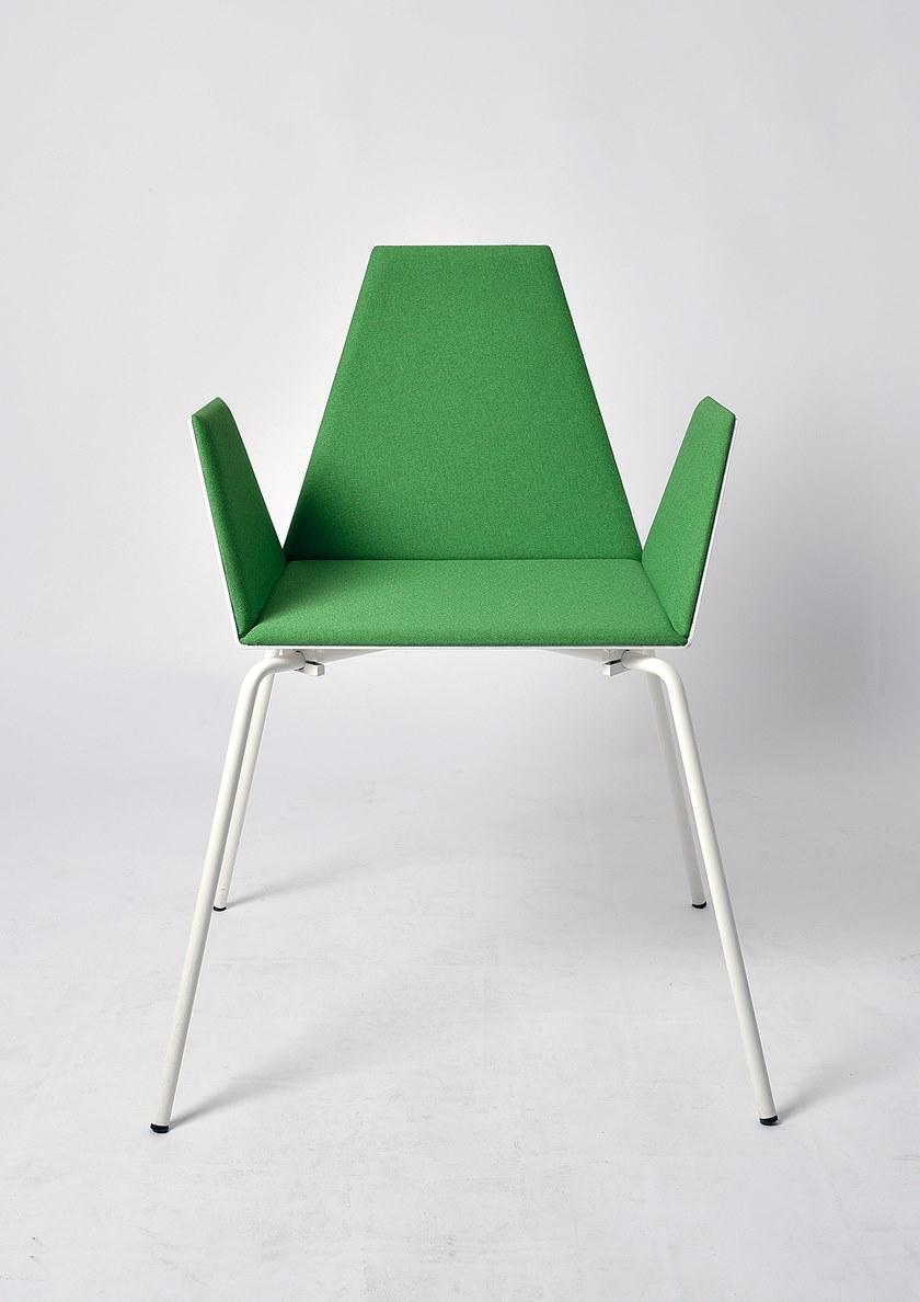 Lgtek Стул с обивкой и подлокотниками Tulipa sun-id-1461245 - Вид №9