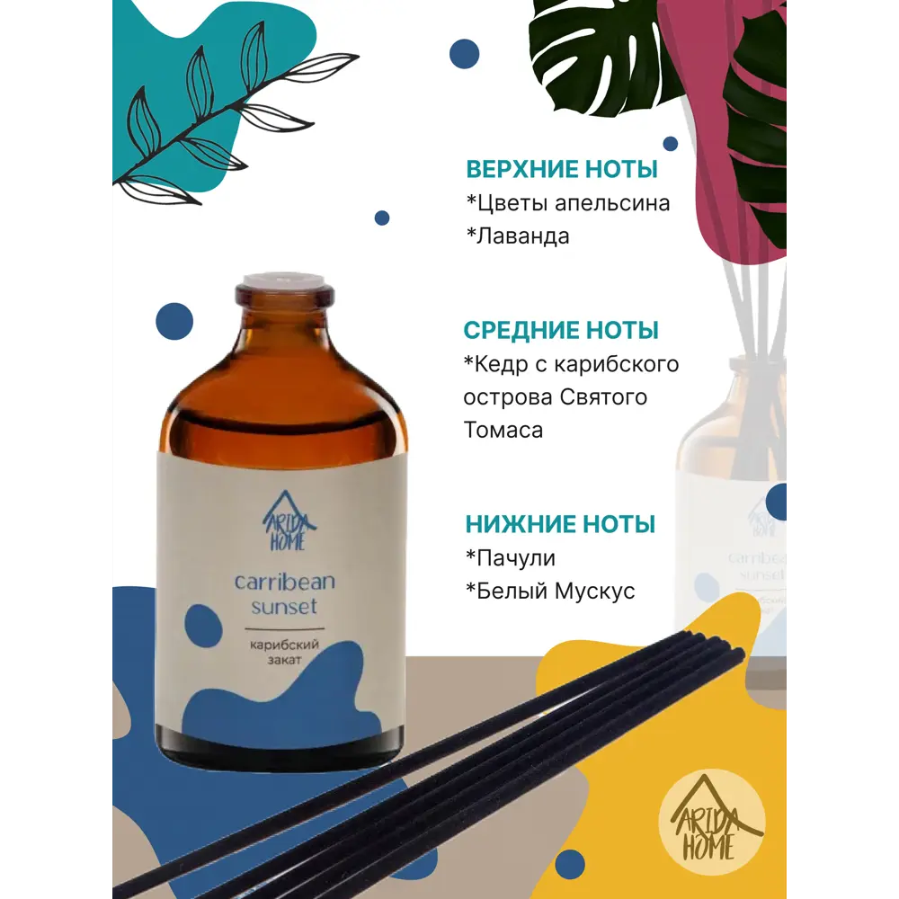 Аромат для дома Arida Home Карибский закат 100 мл STLM-2118516 - Вид №3