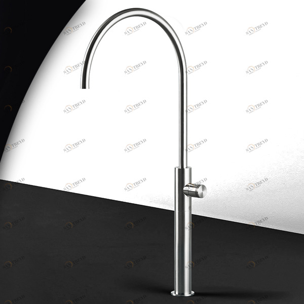 Смеситель для раковины HIRO HIR13S серебристый матовый Radomonte