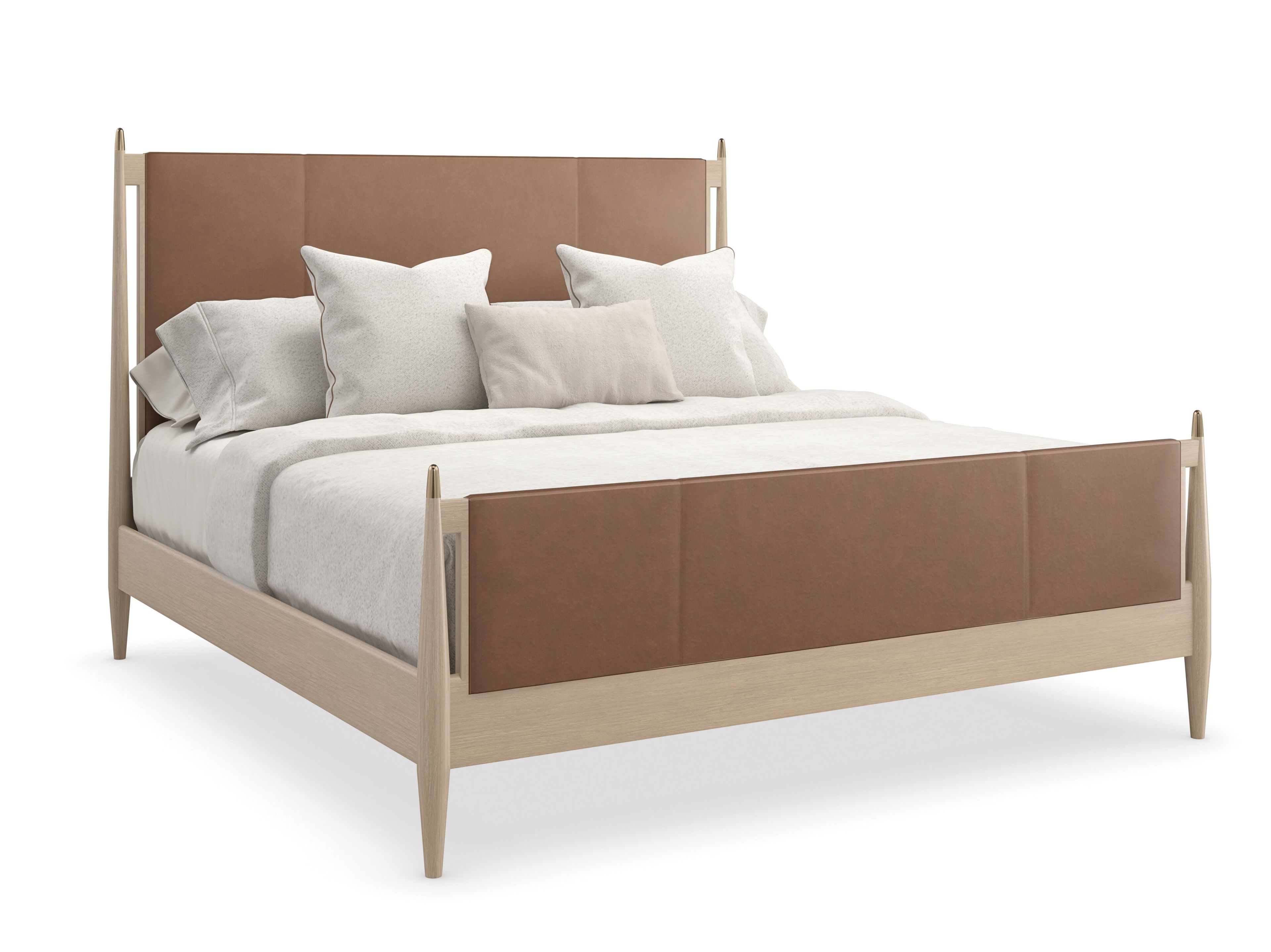 Двуспальная кровать из ткани Caracole Rhythm ARCH-00121260 - Вид №8