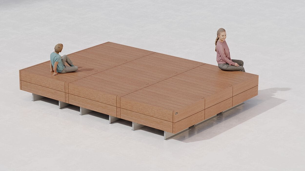 Сиденье со спинкой DIMCAR нас ARCH-00028325 - Вид №3