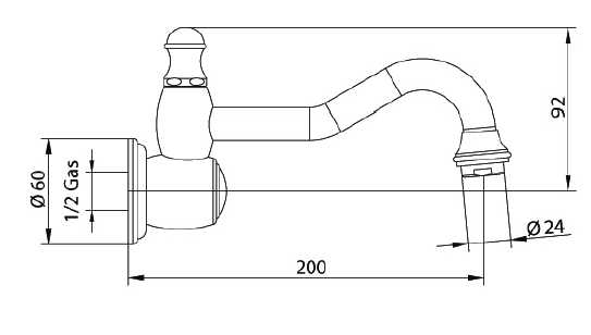 618120JJ06 Излив Bandini Antica Santreyd - Вид №1