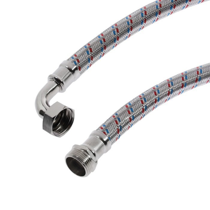 BELAMOS Угловая гибкая подводка для водоснабжения с резьбой 1" 82540139 STLM-0029326 - Вид №1