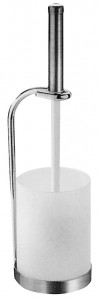 15025 Держатель для туалетной ершика с матовым стеклом. Bongio Royale80