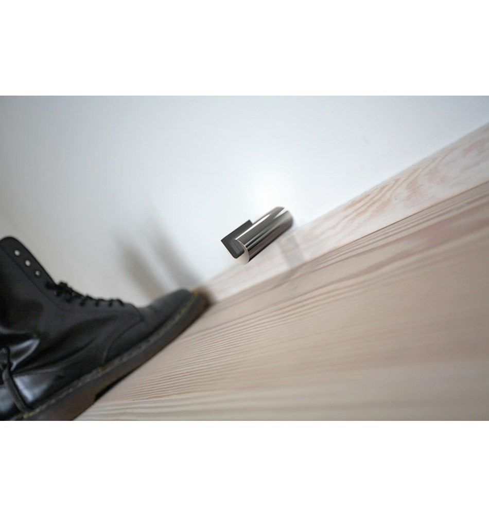 FROST Дверной упор 2, 75 мм » полированный / черный Нержавеющая сталь Полированный O1931-1  - Вид №6