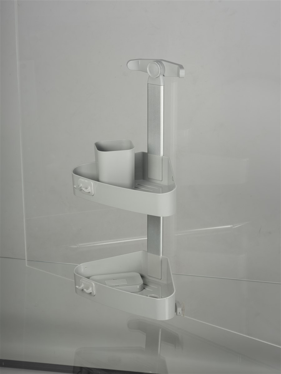 Полка для душа Wily Metallic Grey NAVAKO 10069 - Вид №4