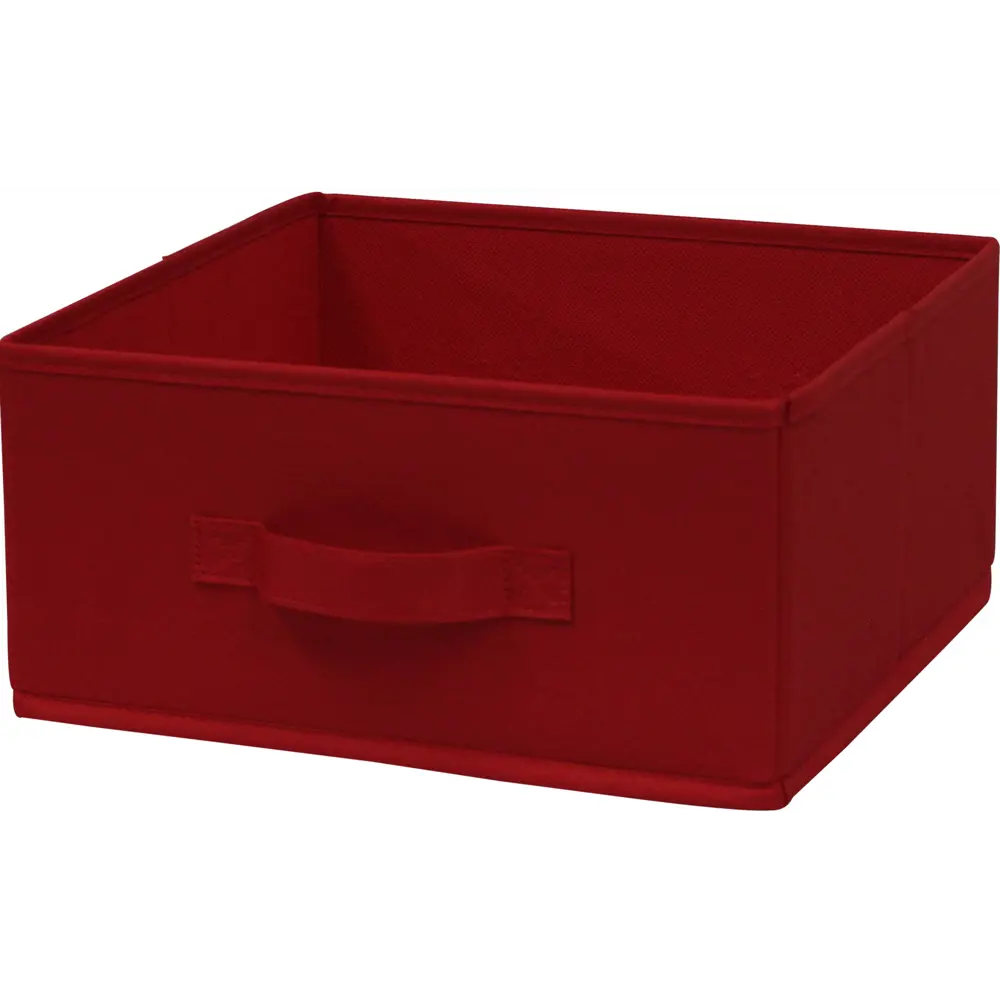 Короб Spaceo KUB Carmen 15x31x31 см 14.4 л полиэстер цвет красный STLM-2162041 - Вид №2