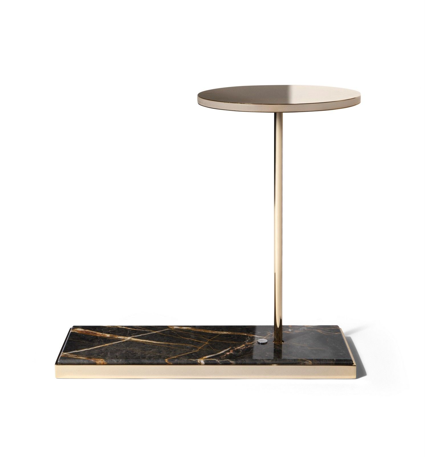 Беспроводная настольная лампа из мрамора и металла Visionnaire BARNABY ARCH-00082683 - Вид №1