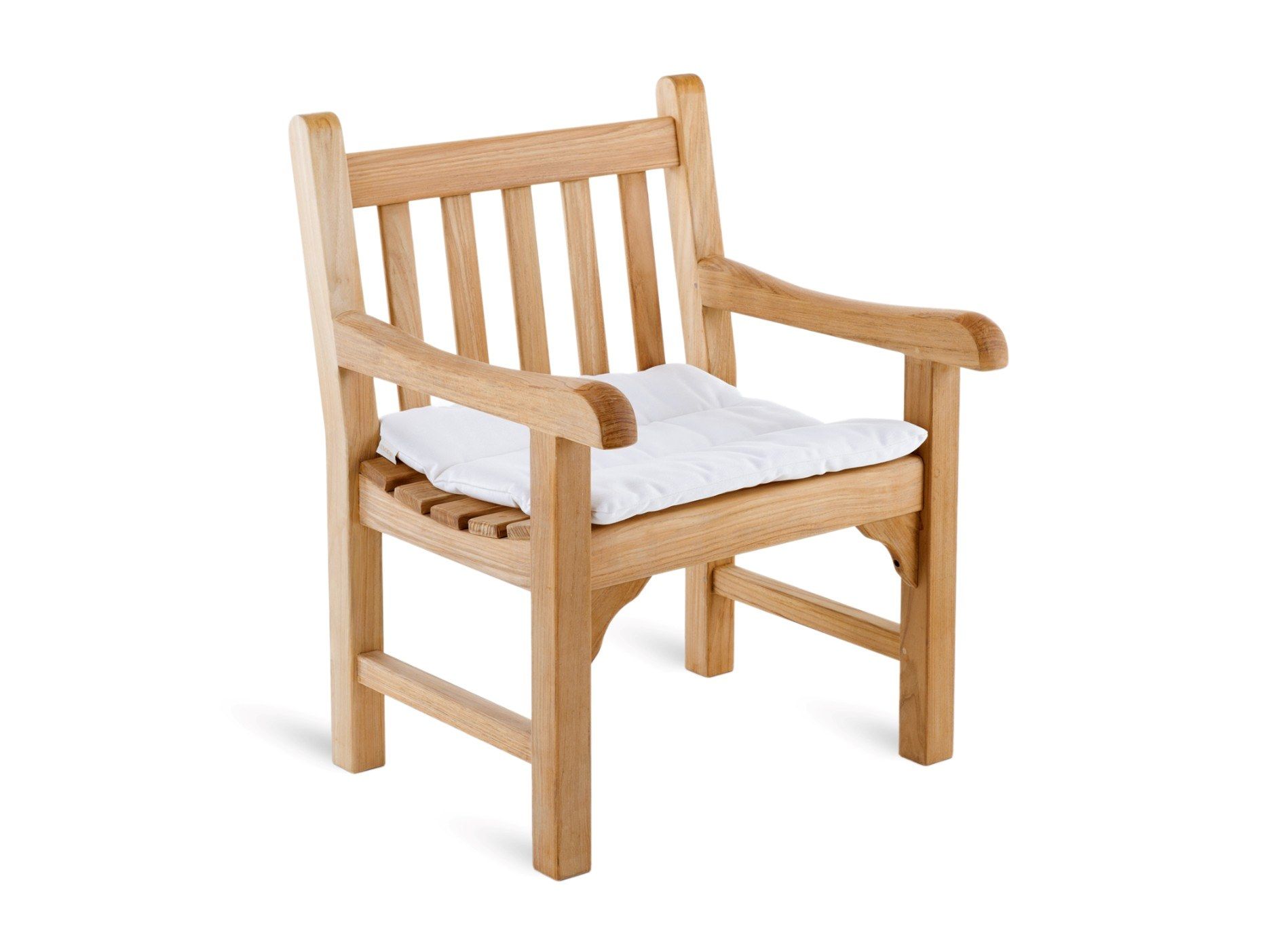 Садовое кресло из тикового дерева с подлокотниками Unopiù Chelsea ARCH-00055263 - Вид №1