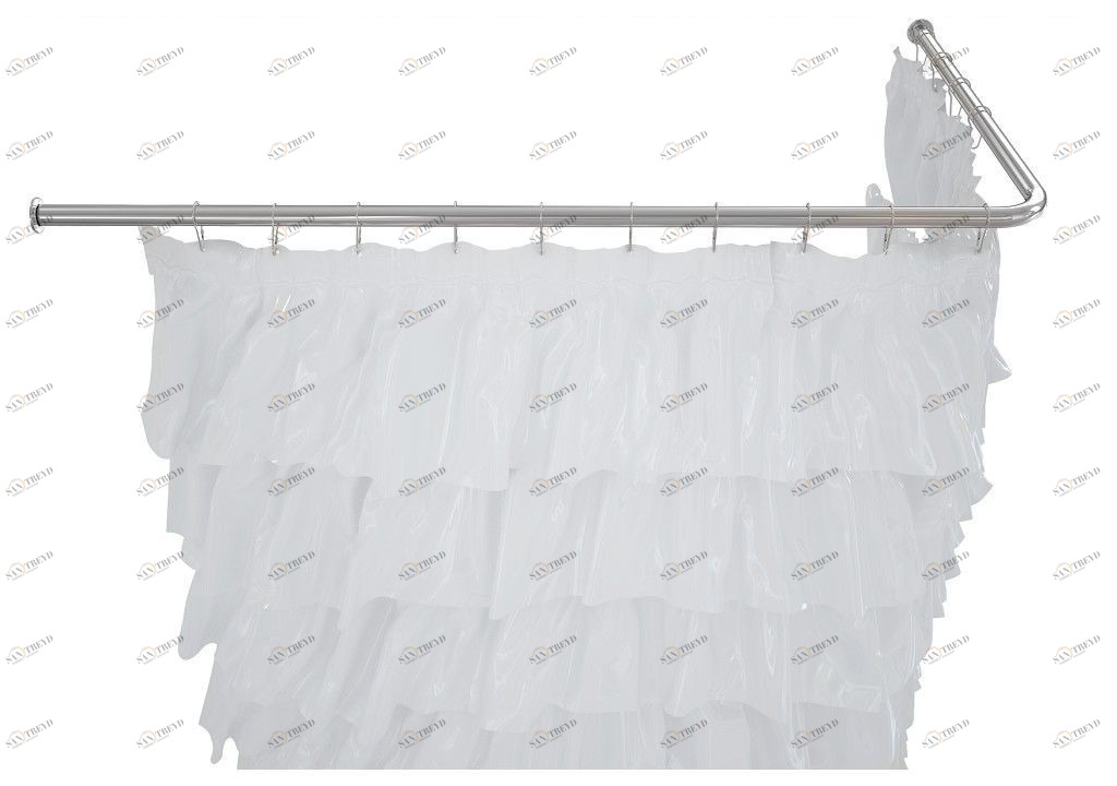 Карниз для ванны Aquanet угловой Г-образный 180х80 00165118