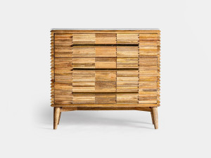 Комод из манго и мрамора