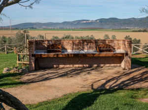 Барбекю из натурального камня