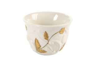 Фарфоровая кофейная кружка