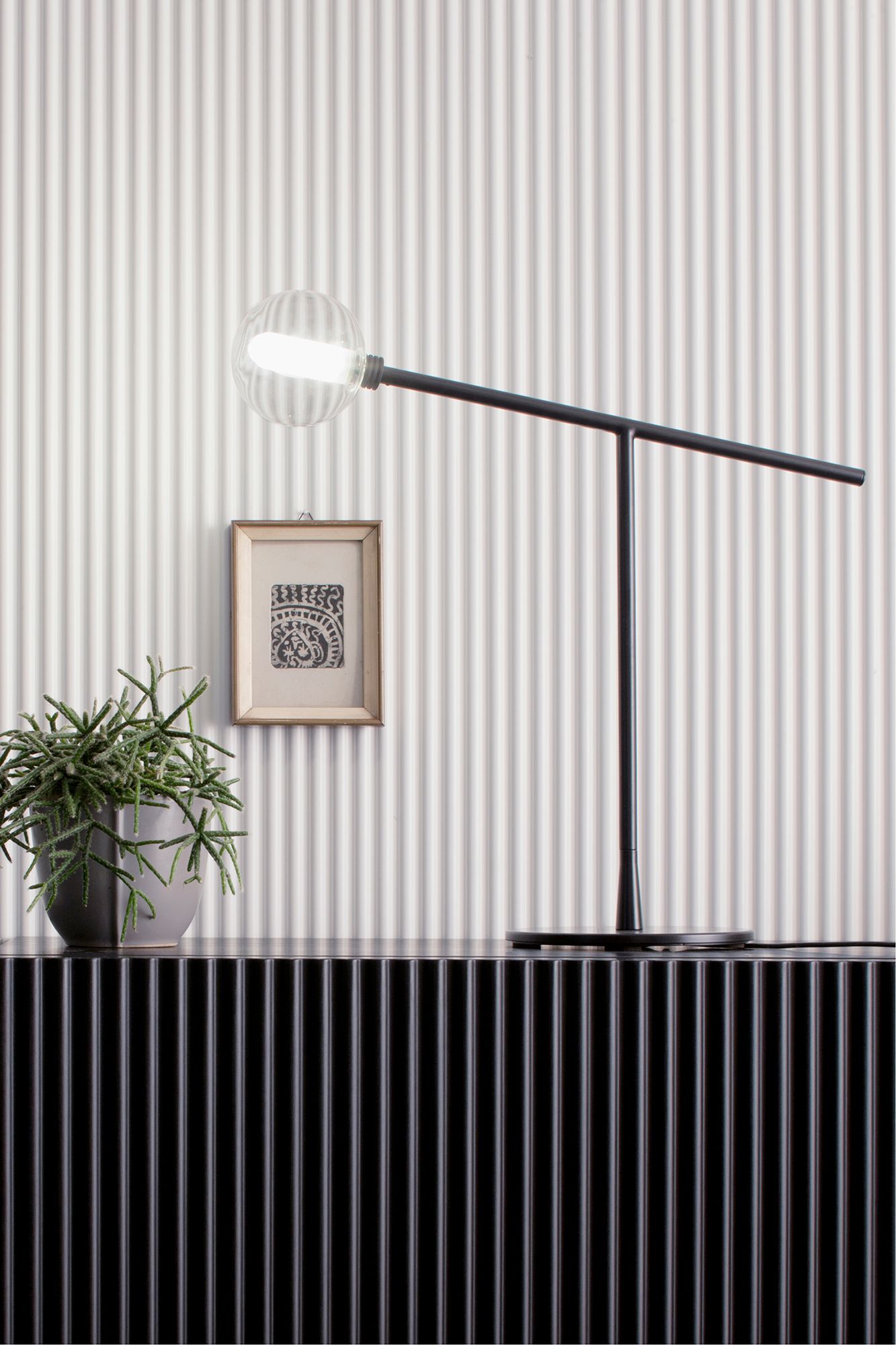 Металлическая настольная лампа Capo d’Opera Brillo ARCH-00068851 - Вид №2