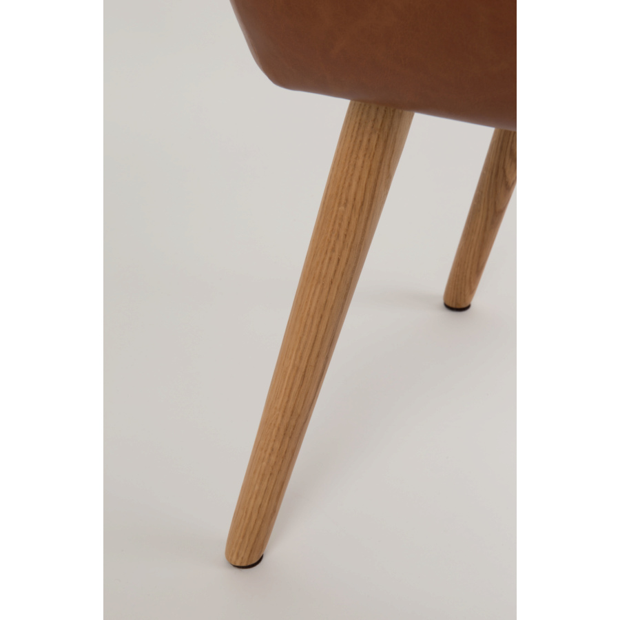 Кресло Pike коричневое White Label Living 1100283 - Вид №10