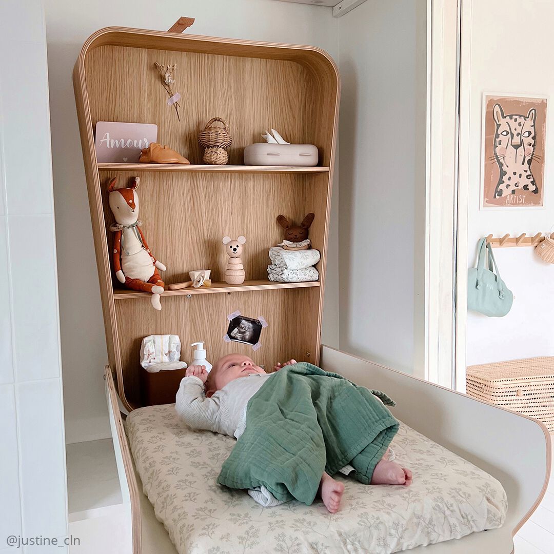 Деревянный трансформируемый пеленальный столик Charlie Crane Noga ARCH-00104046 - Вид №7