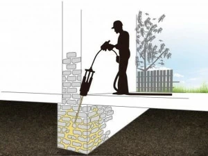 URETEK ITALIA Укрепление кладки с введением расширяющейся смолы