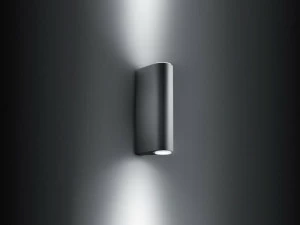 SIMES Светодиодный настенный светильник прямого и отраженного света для наружного освещения из экструдированного алюминия Smooth