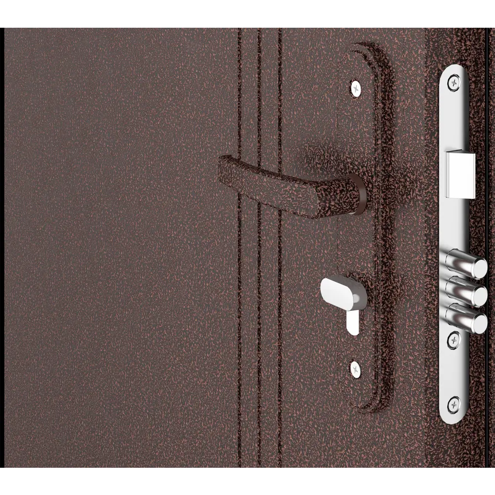 DOORHAN Эко - металлическая входная дверь с антивандальным покрытием 16802294 STLM-0007190 - Вид №2