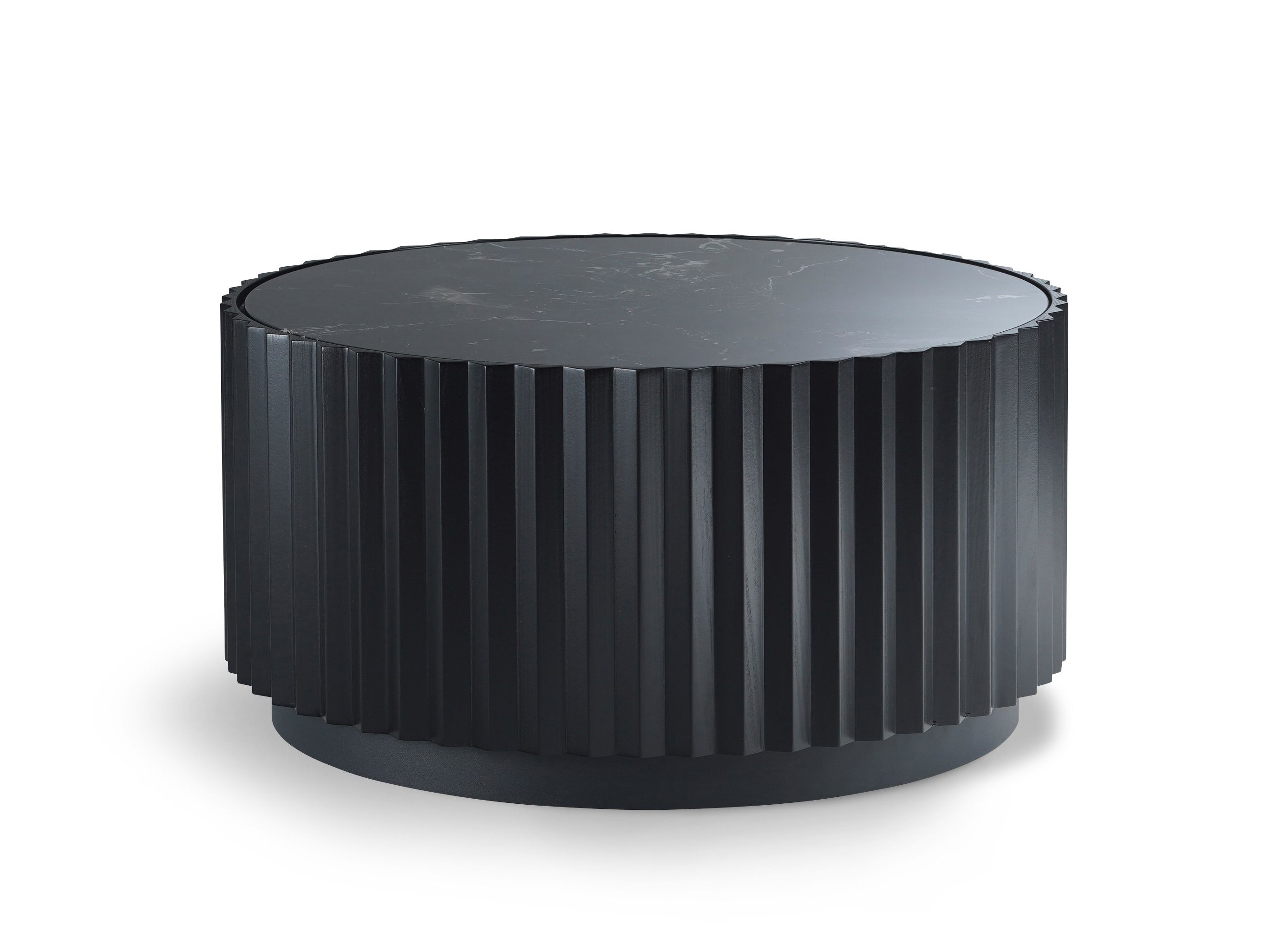 Круглый журнальный столик из ясеня и мрамора Milla & Milli Eternel ARCH-00136687