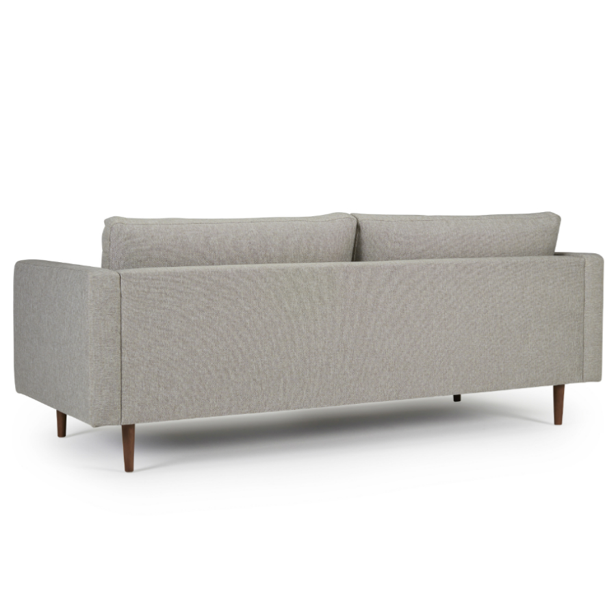 Диван трехместный Otto, дуб/орех, темно-песочный Kragelund 37403248244 - Вид №4