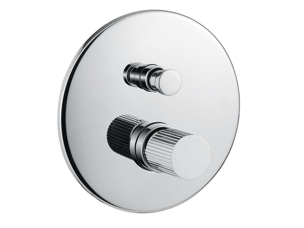 Хромированный латунный смеситель для душа с переключателем Bugnatese Moon ARCH-00067718