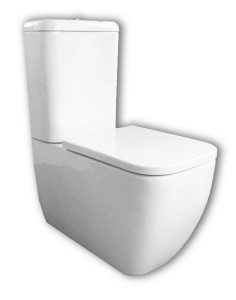 Комбинированный унитаз Bianca (с боковым и нижним входом) Hatria Y7AE01 BIANCA VAS.MBPT