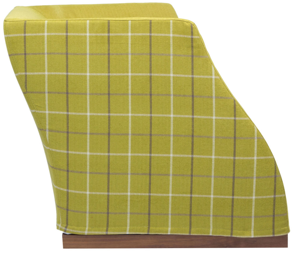 Кресло Vivienne armchair yellow checkerboard PORADA ДИЗАЙНЕРСКИЕ 011582 Желтый  - Вид №4