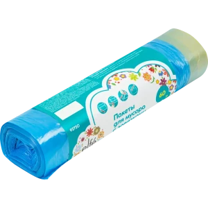 Мешки для мусора 60 л с завязками 12 МКМ 20 шт. 17557489 STLM-2201066