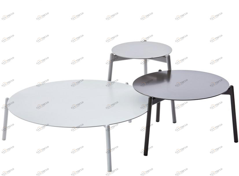 MOBIKA GARDEN Круглый алюминиевый садовый столик Arche sun-id-1468689