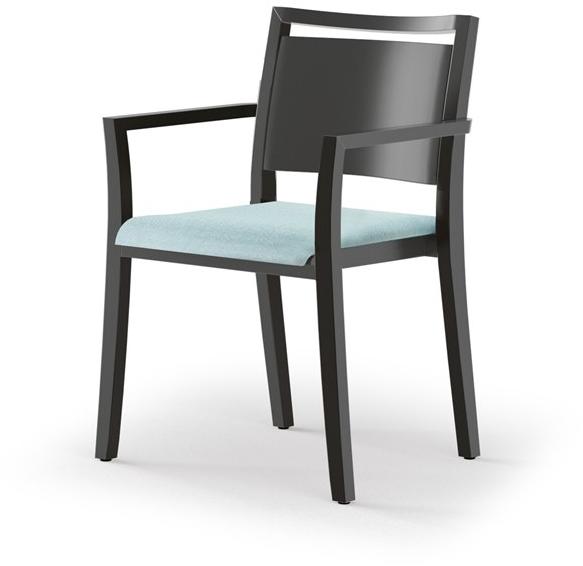 rosconi Штабелируемый стул из массива дерева с подлокотниками Bonnie & clyde sun-id-1432205 - Вид №1