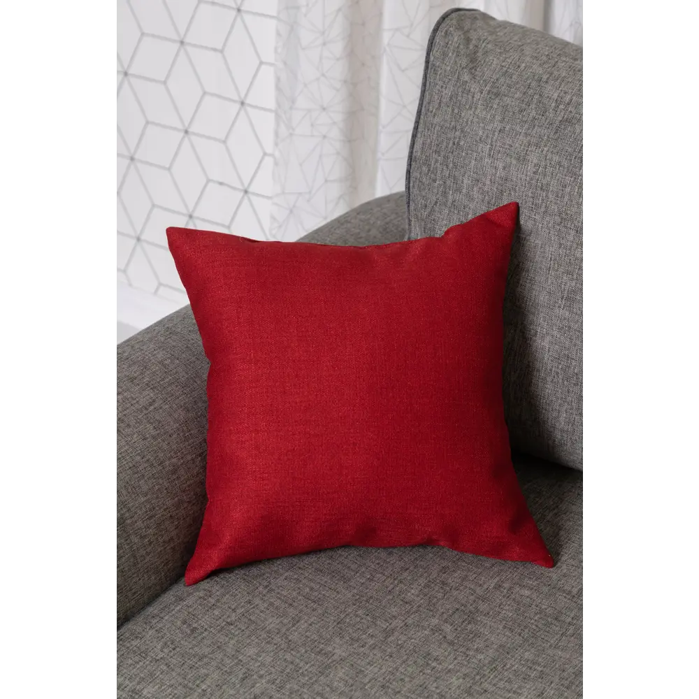 Подушка декоративная 40х40 см цвет красный SEASONS STLM-2188644 - Вид №4