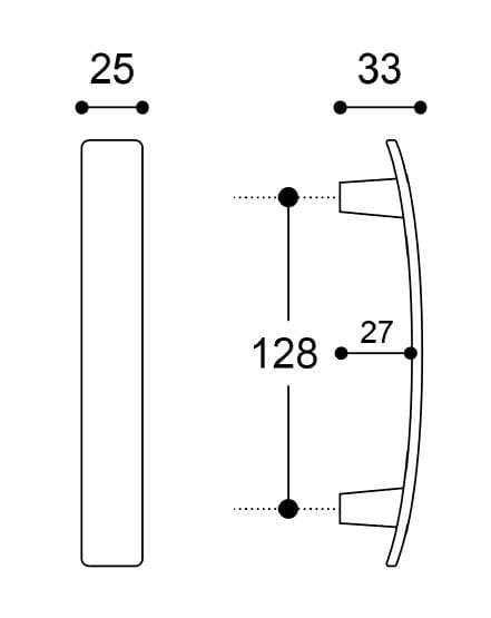 Britannium мост мебельная ручка GIARA ART DESIGN-BRONZE DUNE ARCH-00028989 - Вид №6