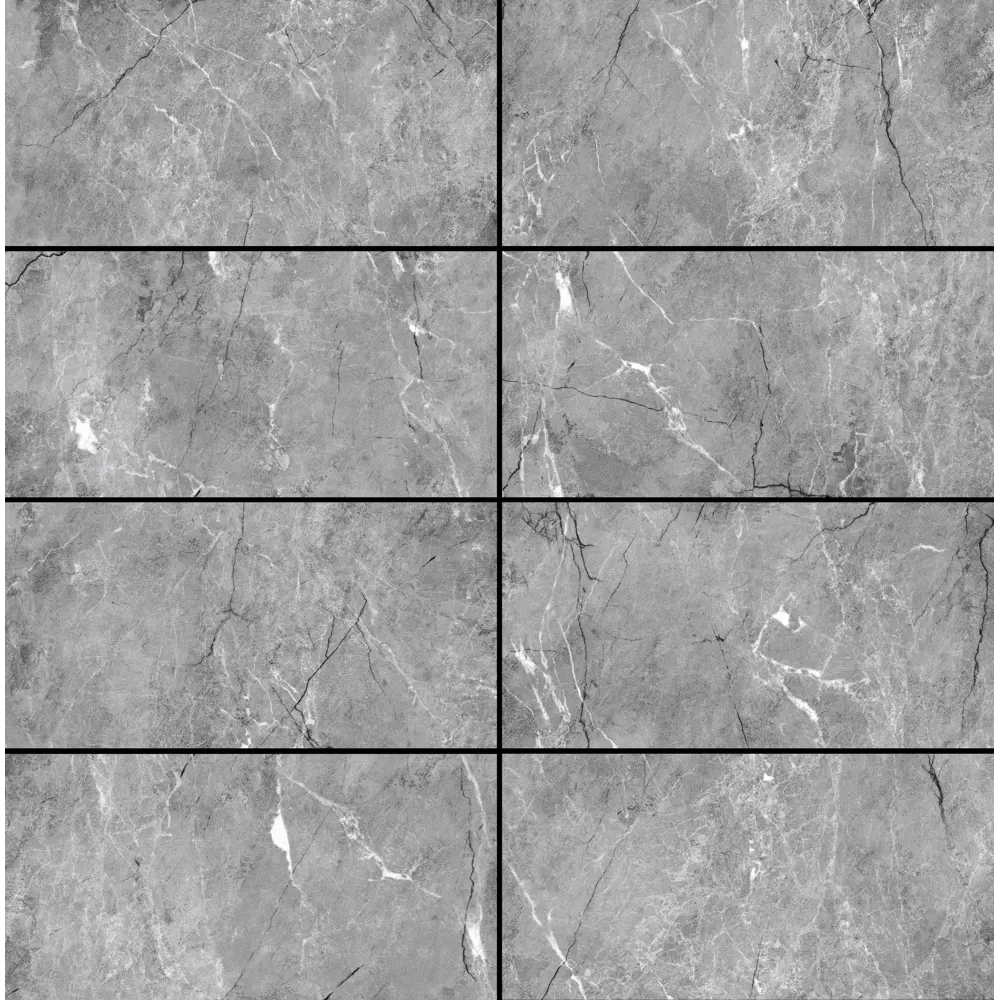 Настенная плитка Axima Кайлас 30x60 см 1.62 м² глянцевая цвет серый STLM-2091584 - Вид №2