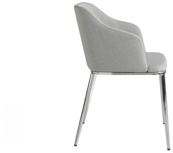 Angel Cerdá Стул из ткани с подлокотниками New chair 4050 f3201 Angel Cerda - Вид №1